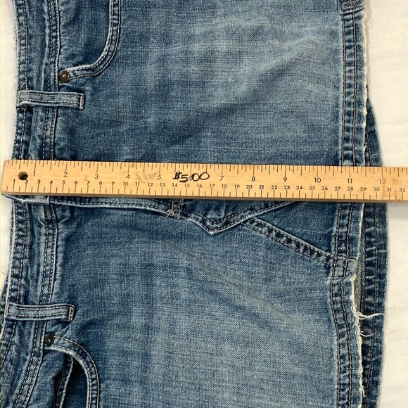 Billabong size 11 Jean Mini Skirt Casual Chic waist 34.5” - Picture 14 of 16